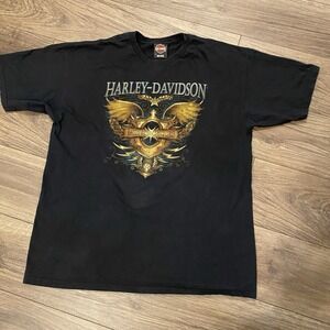 Vintage Harley-Davidson Florida T-shirt Men's Motorcycles Black Ride Moto